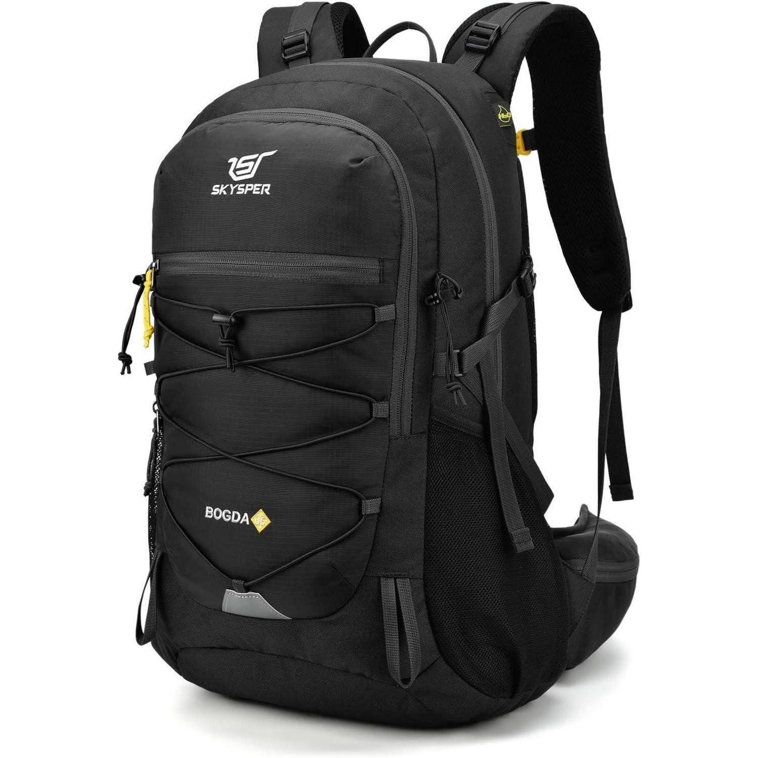 LuxusKollektion Wanderrucksack Wanderrucksack 35L Trinksystem 31cm 22cm 52cm Bogda35 schwarz