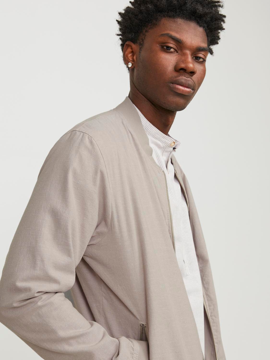 Jack & Jones Bomberjacke JJESUMMER LINEN günstig online kaufen