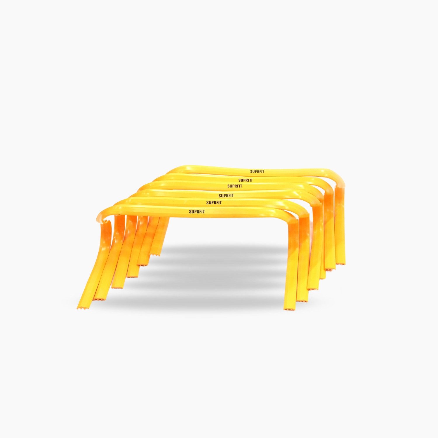 SF SUPRFIT Hürde Agility Препятствия Koordinationshürden (1,34 kg (30 cm) / 1,08 kg (15 cm), Set mit 6 Препятствия inklusive Tragegriff (15cm und 30cm)