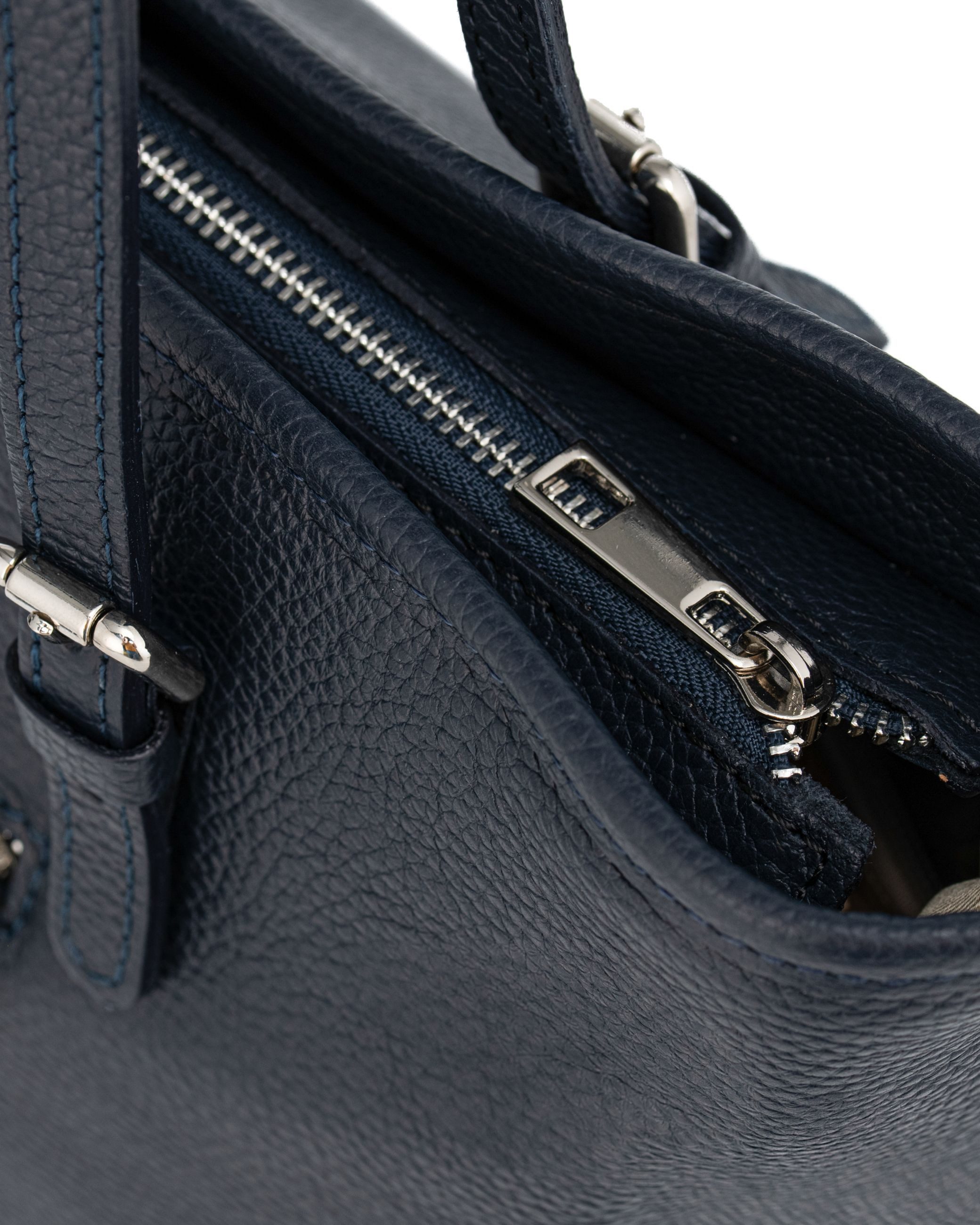 Caspar Schultertasche Leder Tote Bag Damen Shopper Tasche - PREMIUM LINE - Modell No.867, elegant, robust & unempfindlich - 100% Echtleder - Handmade in Italy