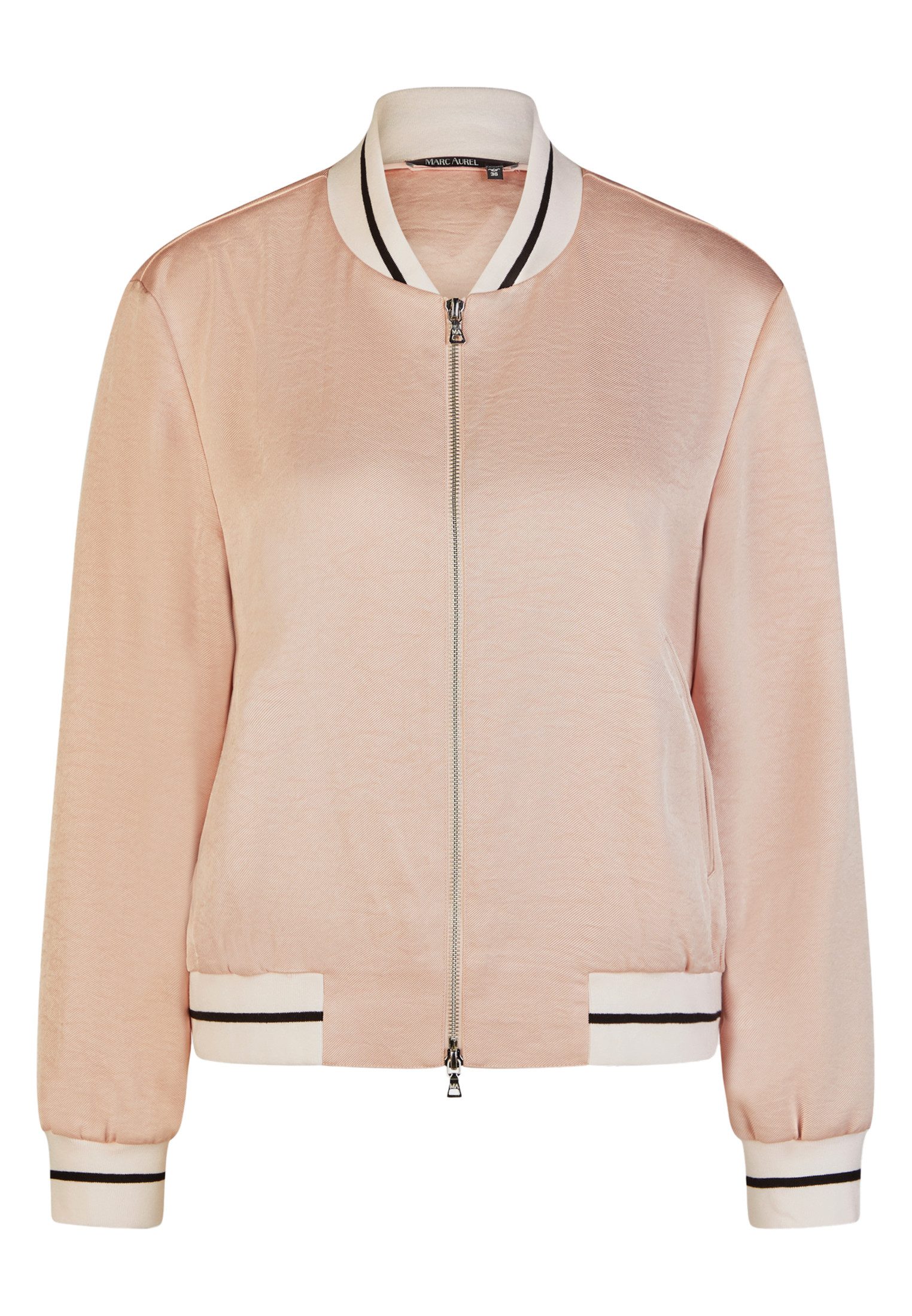 MARC AUREL Blouson aus schimmerndem Twill