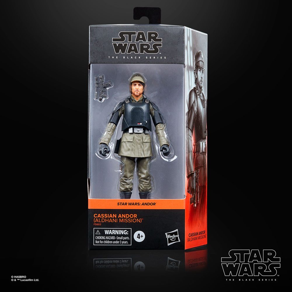 Hasbro Actionfigur Star Wars The Black Series Andor Cassian Andor (Aldhani Mission) Actio