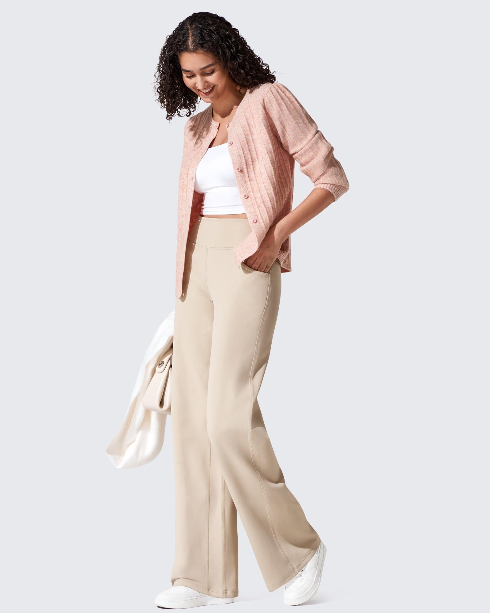 G4Free Jerseyhose Thermohose Damen Winterhose Gefüttert Hohe Taille Wasserdicht, Schnelltrocknend, Leicht, Strapazierfähig, Atmungsaktiv