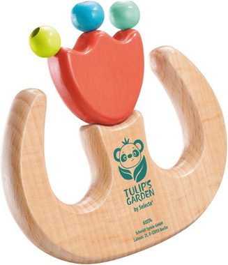 Selecta Lernspielzeug TULIP'S GARDEN Babywelt Greifling Tulpe aus Holz 61074