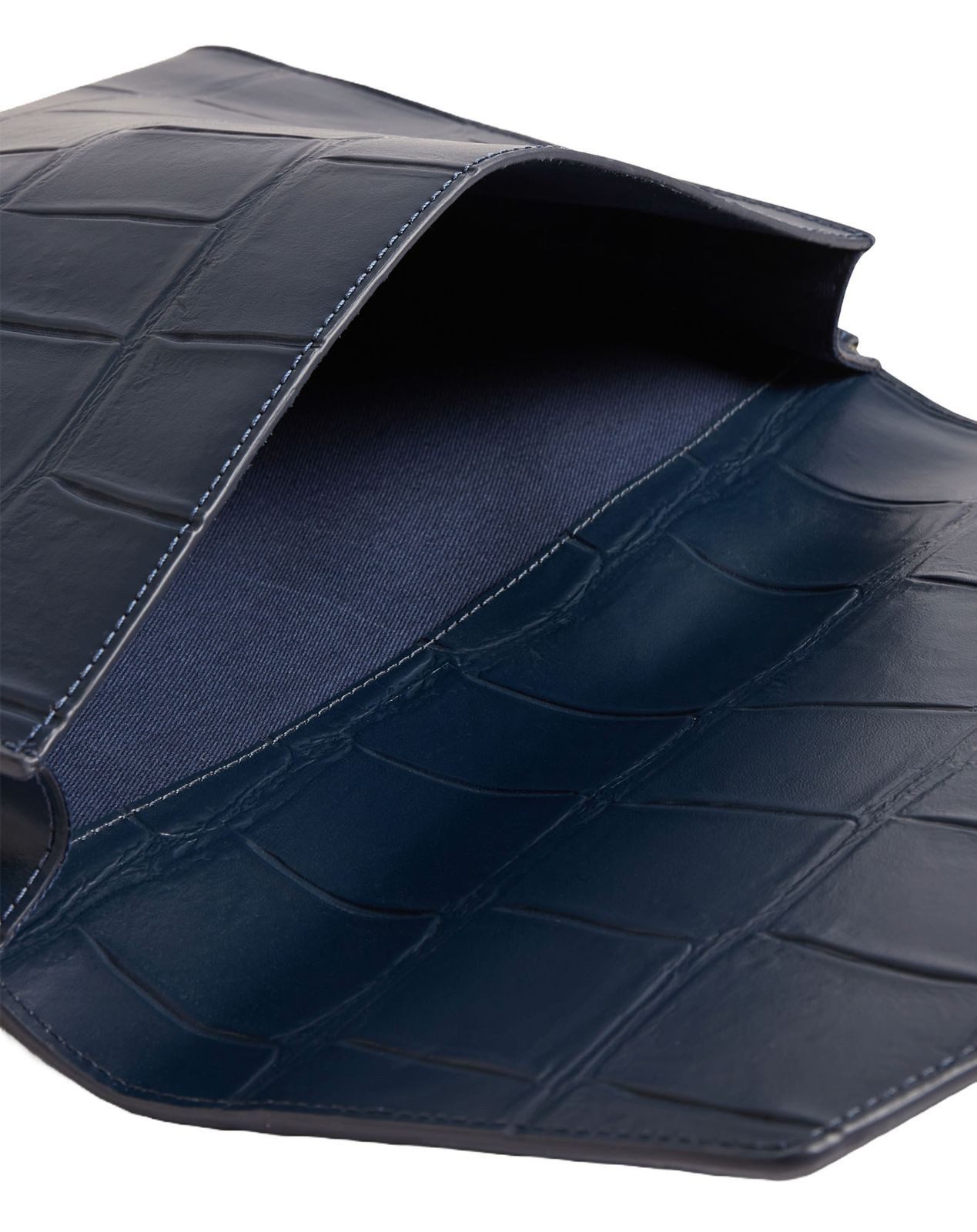 Ted Baker Clutch Crocey Croc Effect Envelope Pouch