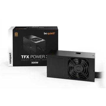 be quiet! TFX POWER 3 BN323 PC-Netzteil (300W, Netzteil, Mini- und Media-PCs, 12V-Leitung 80 PLUS Gold schwarz)