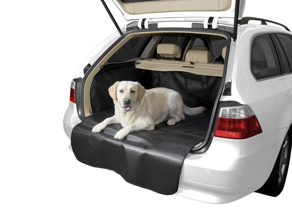 AZUGA Kofferraumwanne Kofferraumschutz BOOTECTOR passend für VW Tiguan ab 4/ 2016 (variabler, für VW Tiguan SUV, Abnehmbarer Stoßstangenschutz inklusive!