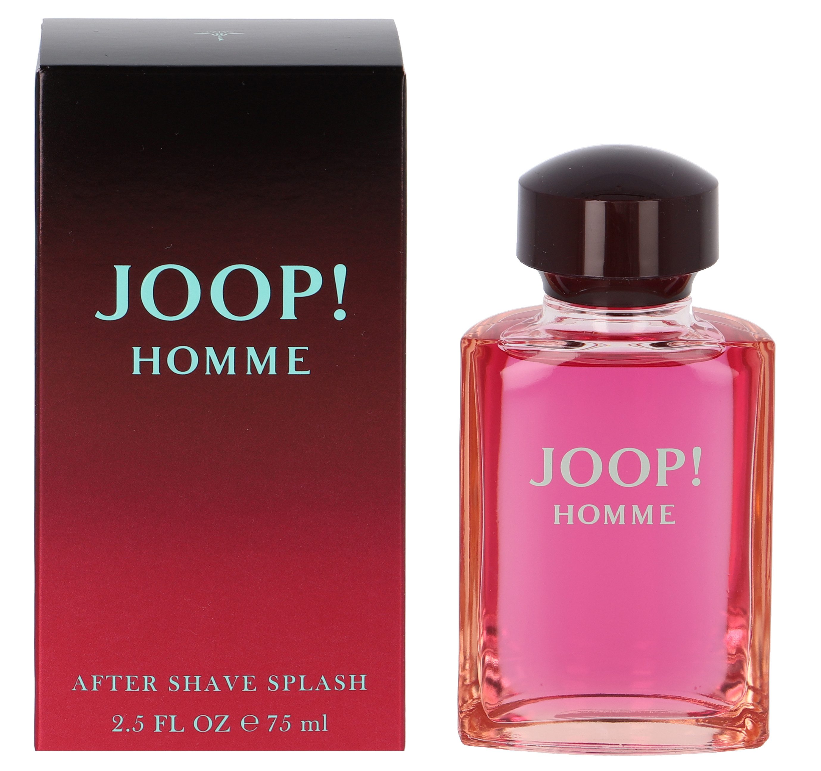 Joop! After-Shave JOOP Homme A/S, oversize, Herzmuster, Rundhals, überschnittene Schultern, Strick