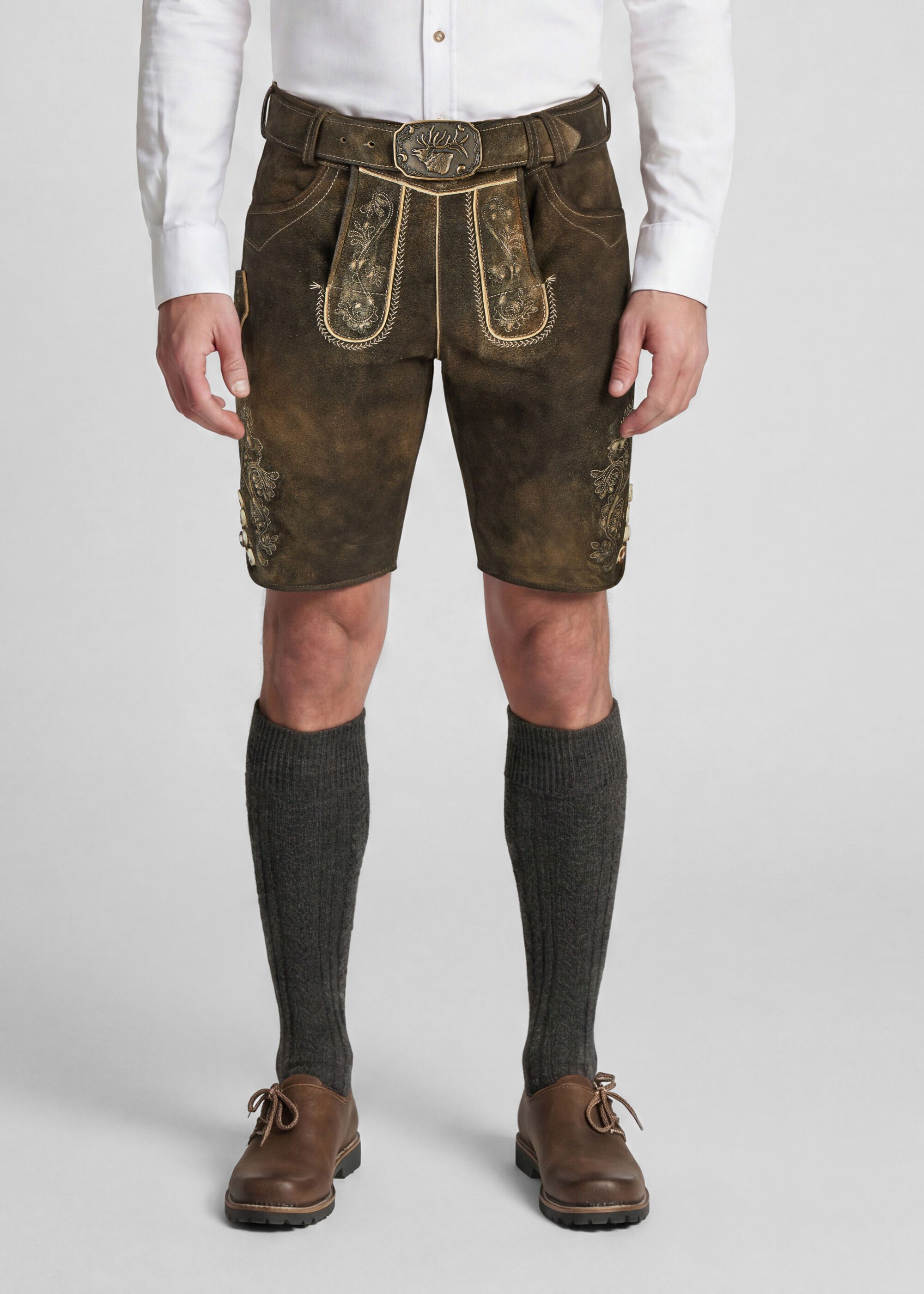 Spieth & Wensky Lederhose Everest Länge 45cm