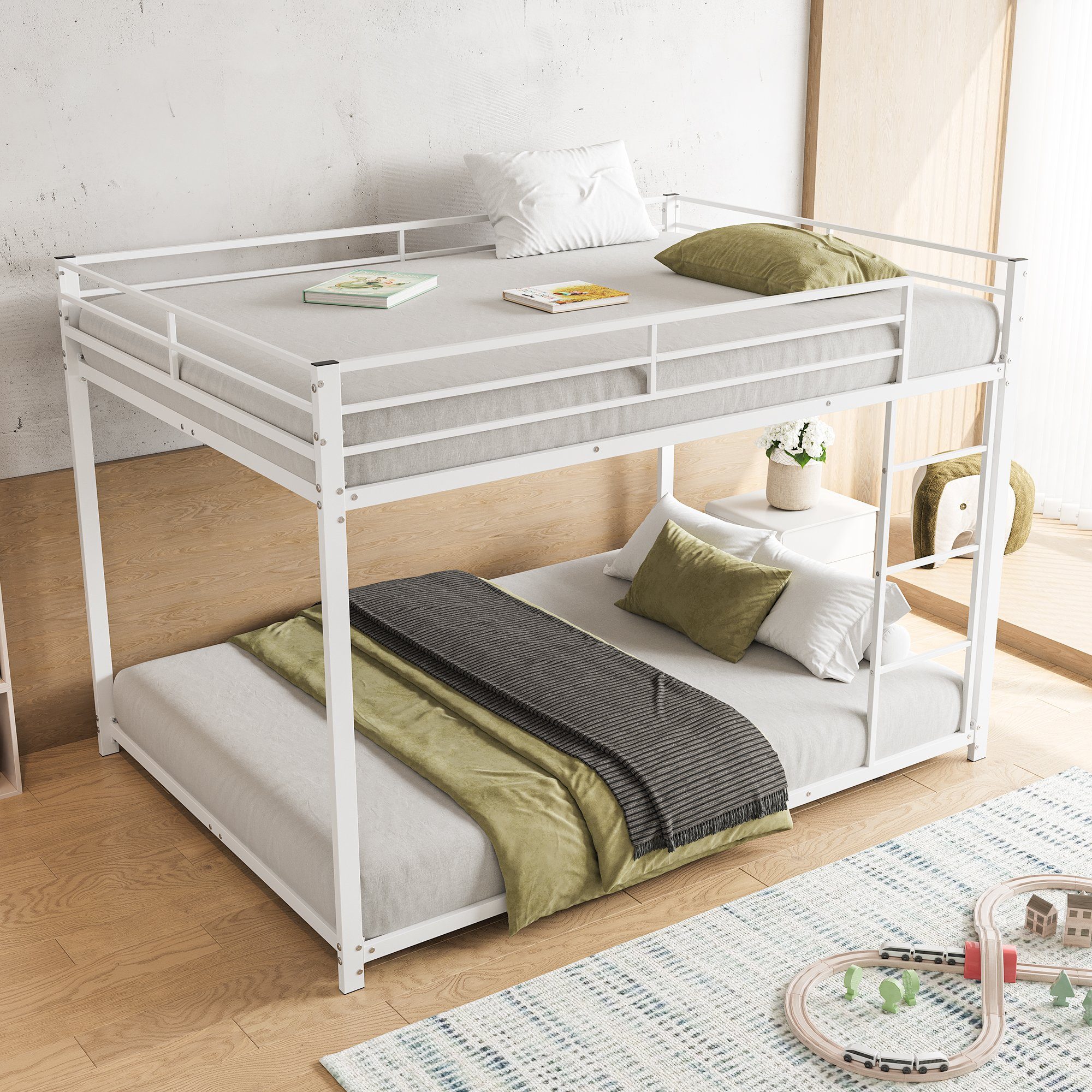 REDOM Etagenbett Bett Funktionsbett Kinderbetten Eisenbetten günstig online kaufen