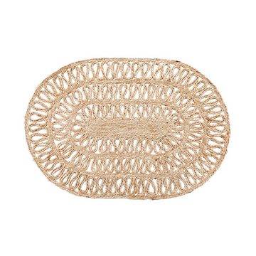 Platzset, JUTE TWIST Platzset oval L 51 x B 35cm, BUTLERS