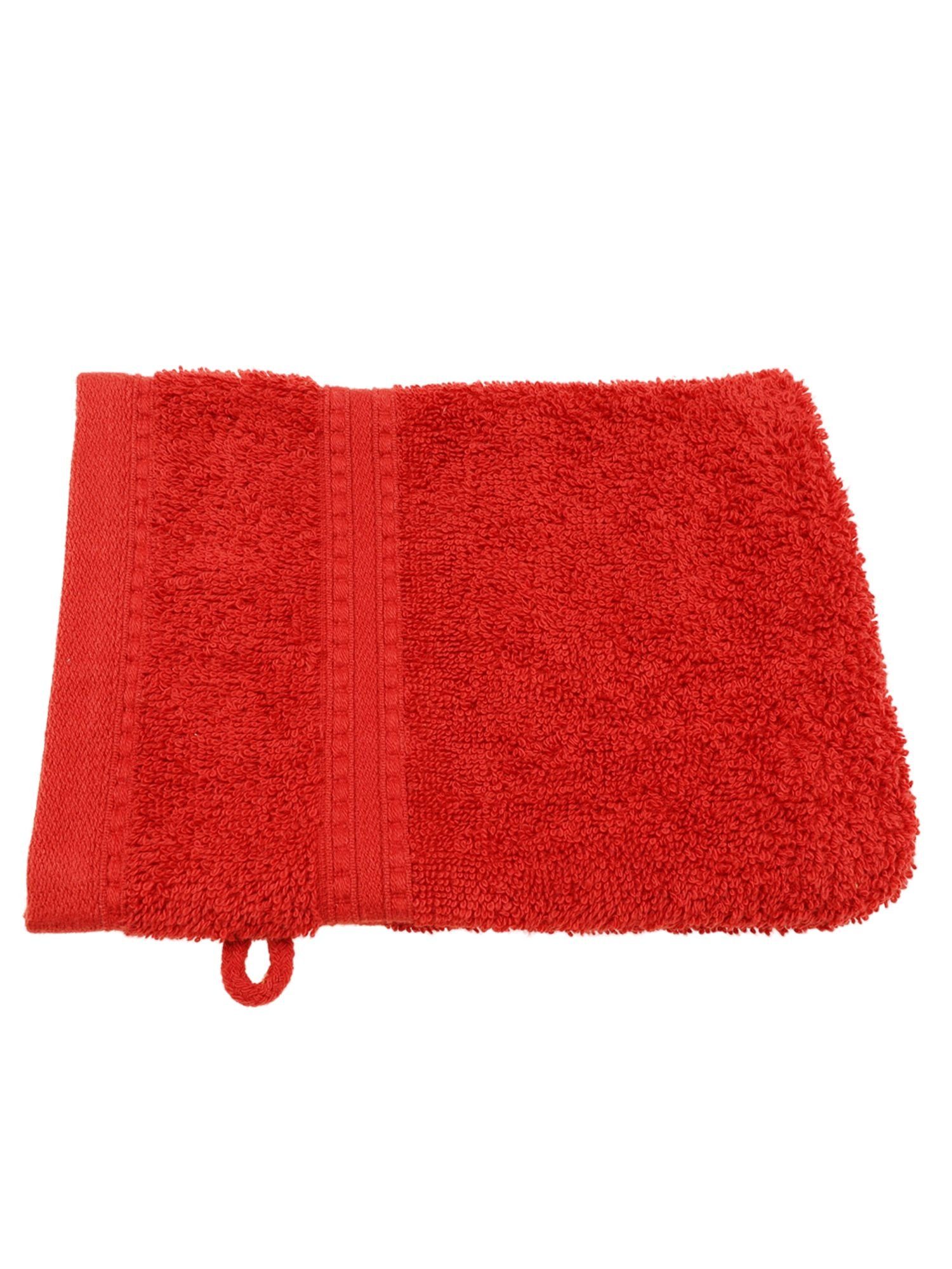 Julie Julsen Handtuch 1-Handtuch-Bordeaux-Waschhandschuh 15 x 21 cm, Bio-Ba günstig online kaufen