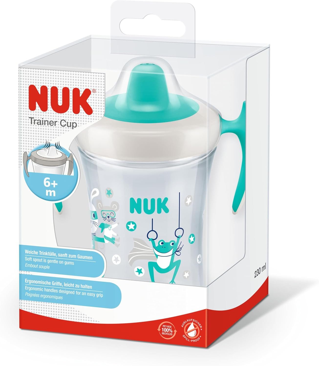 Trinkflasche NUK Trainer Cup + NUK Magic Cup + NUK Action Cup