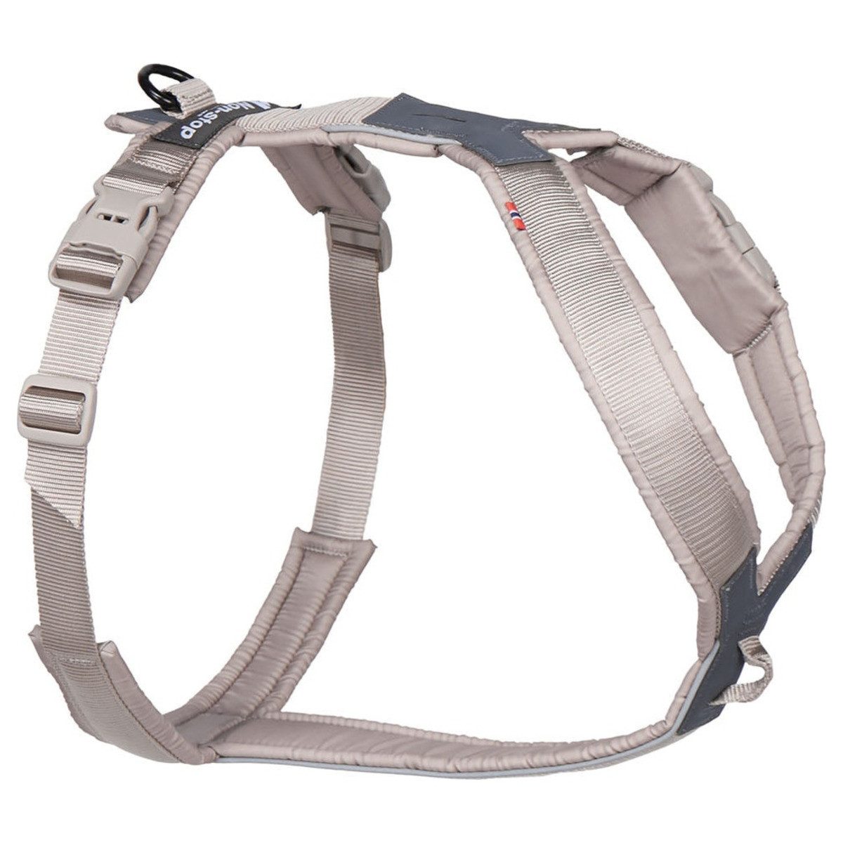 Non-stop dogwear Hunde-Geschirr Hundegeschirr Trekking Line Harness CLIP'N sand