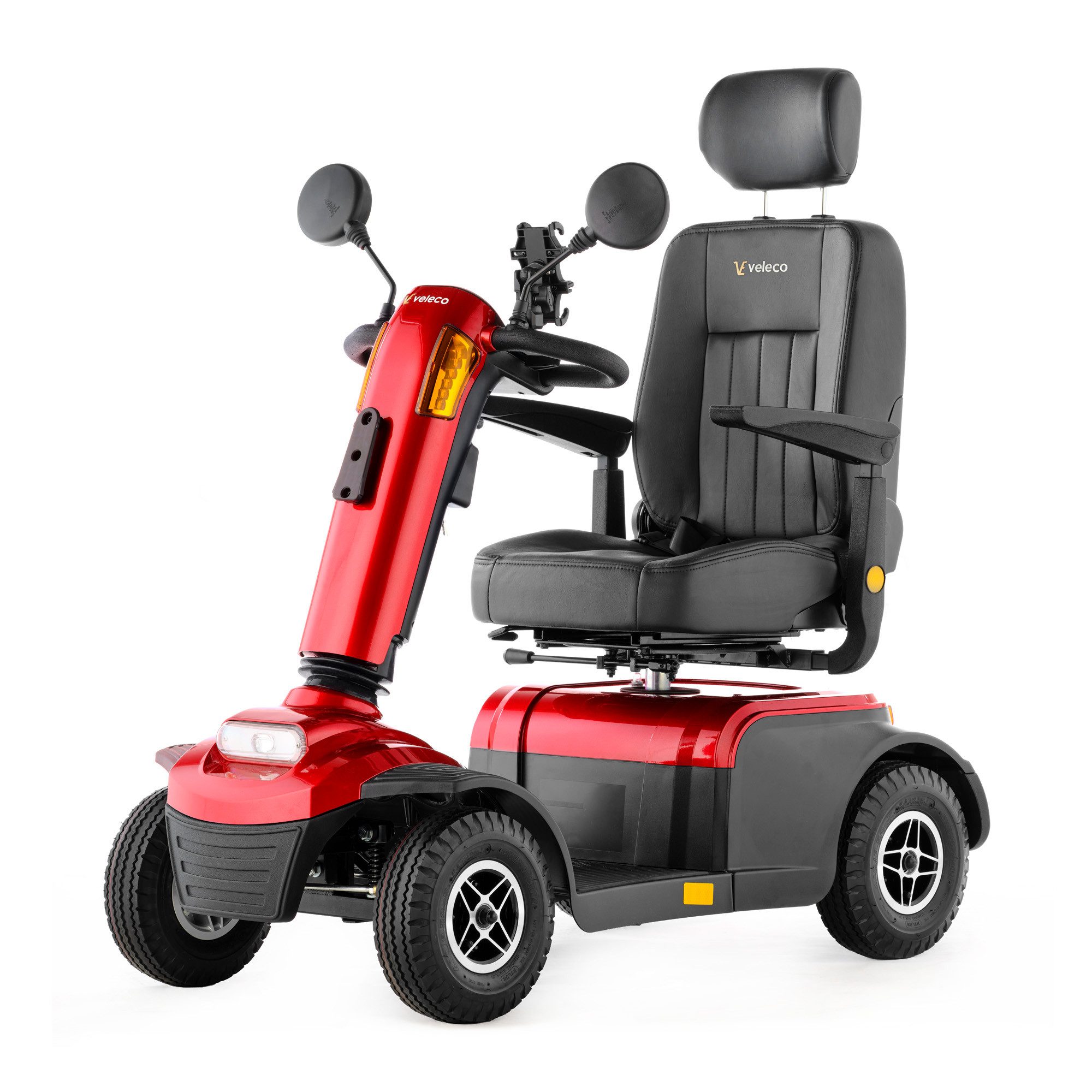 Veleco Elektromobil Veleco LOOPER 4-Rad Elektromobil - Kapitänssitz mit hoher Rückenlehne, 600 W, Kapitänssitz mit hoher Rückenlehne