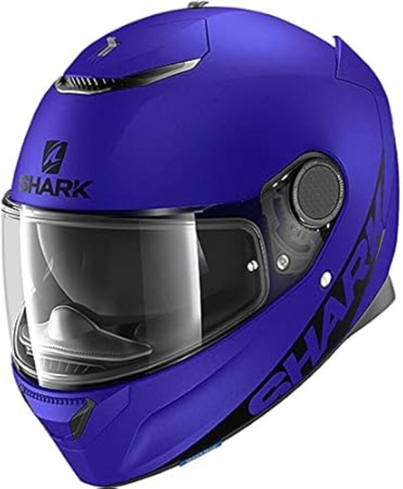 Motorradhelm SHARK Helme SPARTAN Blank Matt, Gr. M