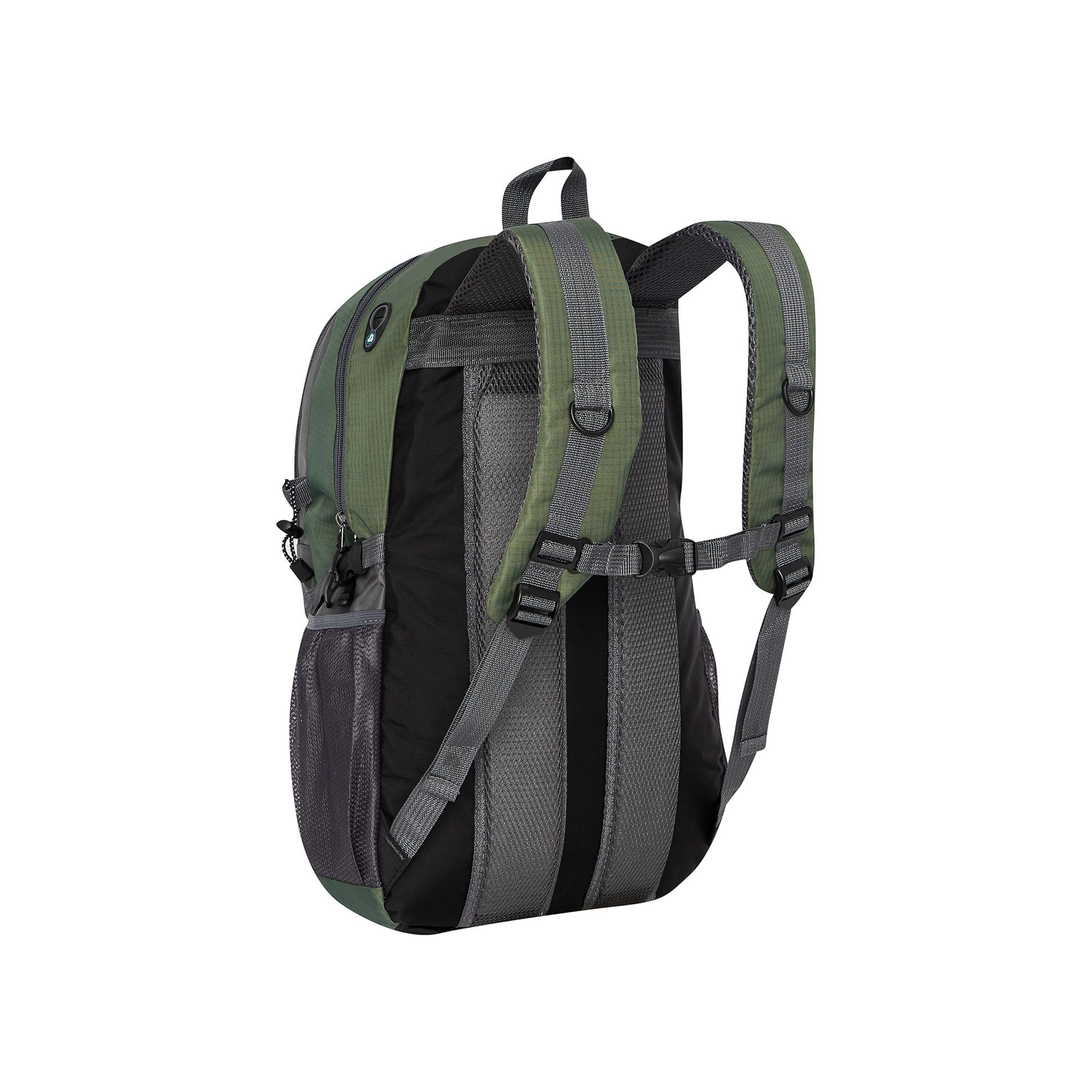 NILS CAMP Wanderrucksack Treeline Rucksack Dunkelgrün 40L Outdoor Backpack Wandern Reise (Packung) – Bild 3 von 5