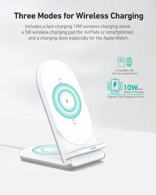 NAIPO Wireless Charger (2-in-1 Aircore Series Kabellos Ladestation)