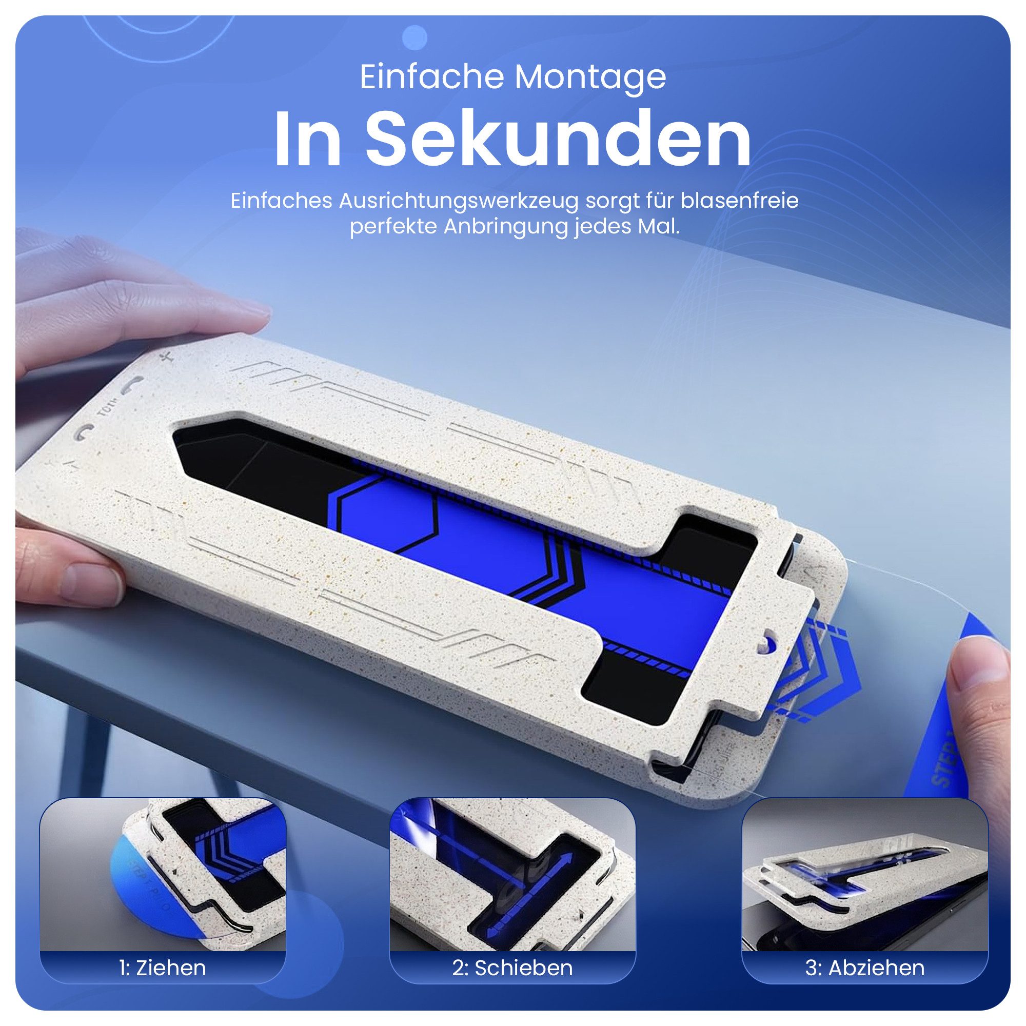 MSM Protech Displayschutzglas 2X 6D Schutzglas für Samsung Galaxy S26 Ultra Panzerfolie EASY INSTALL – Bild 2 von 5