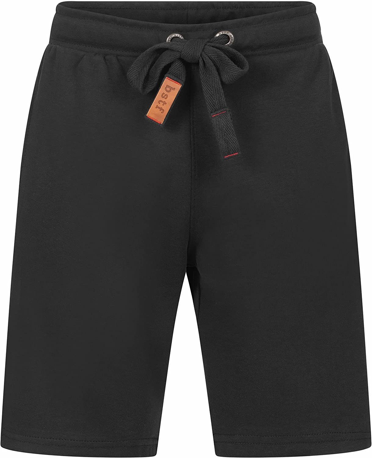 Basisstoff Shorts Wyld Herren Shorts Kurze Hose Bermuda aus Baumwolle Schwarz