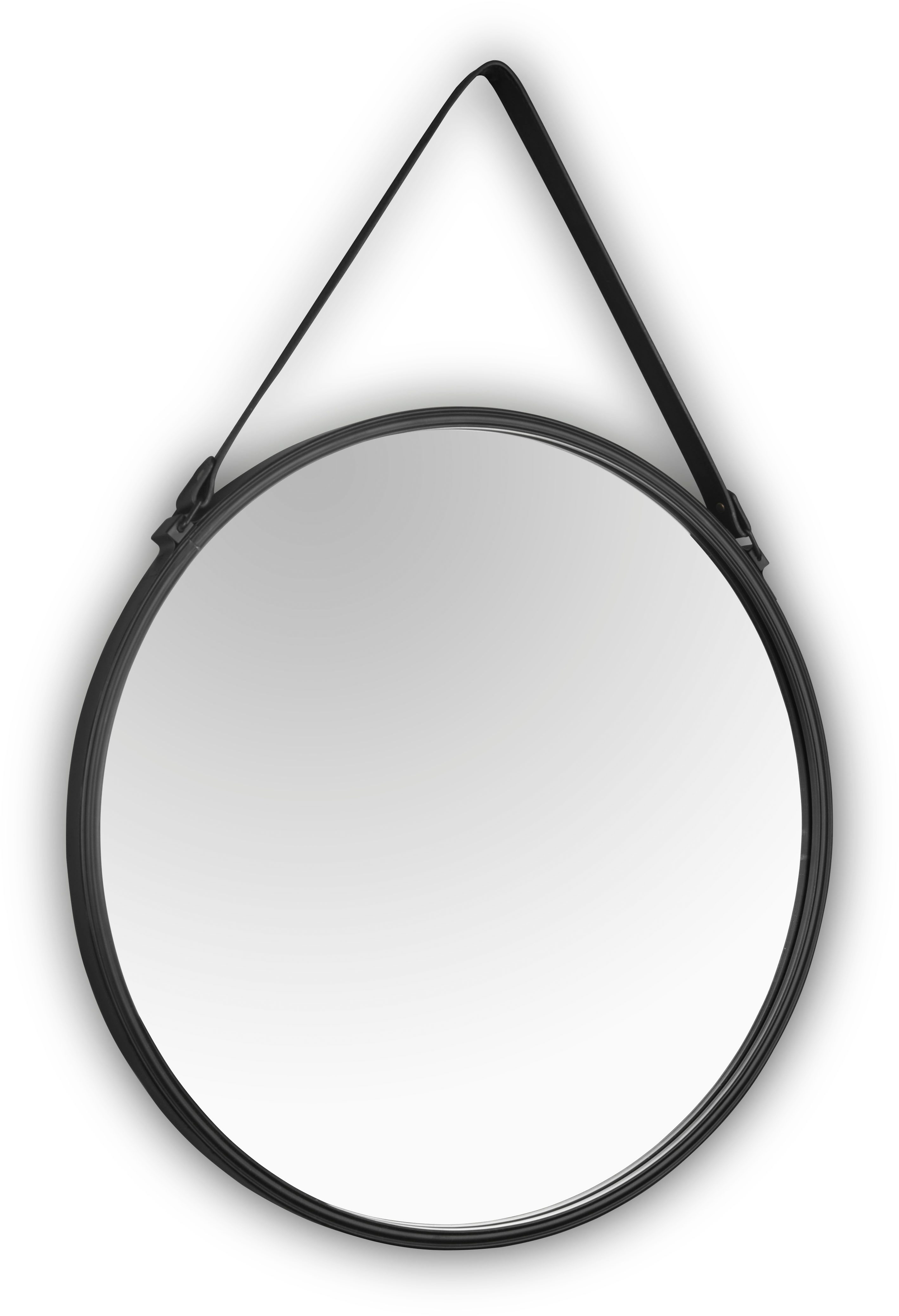MIRRORS AND MORE Spiegel Cornelia (1-St), runde Form mit Lederband