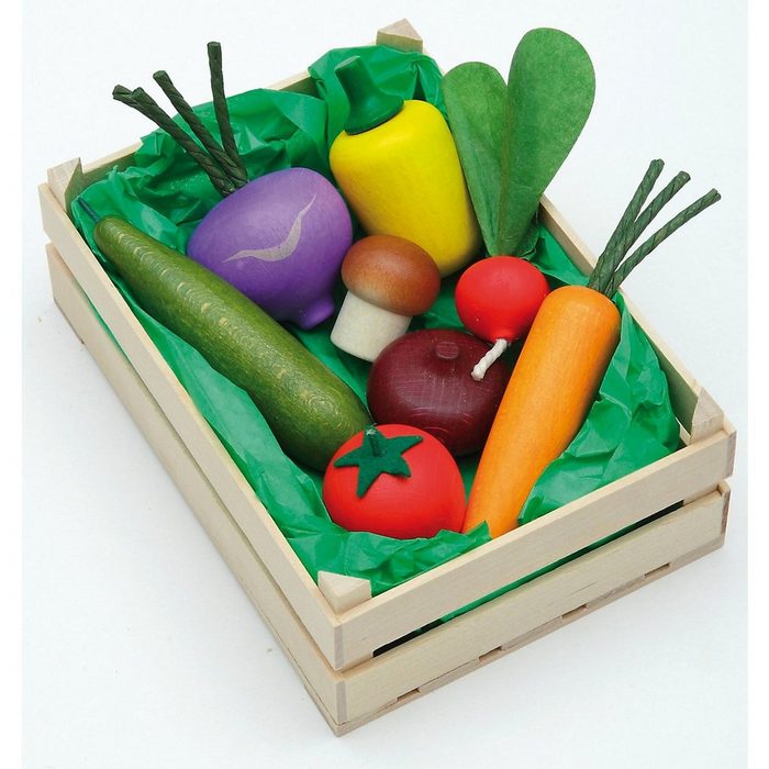 Erzi® Spiellebensmittel Spiellebensmittel Gemüse in Stiege