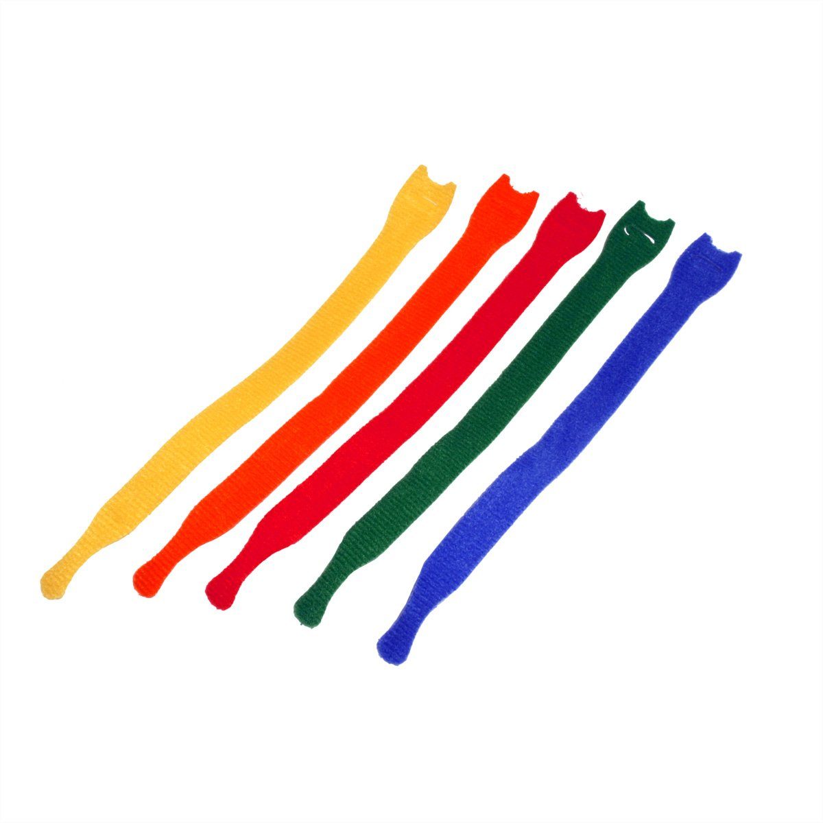 VELCRO Kabelbinder ONE-WRAP® Wiederverwendbare Klettstreifen ONE-WRAP® Streifen 12mm x 20cm x 5 Multi, VEL-EC60250