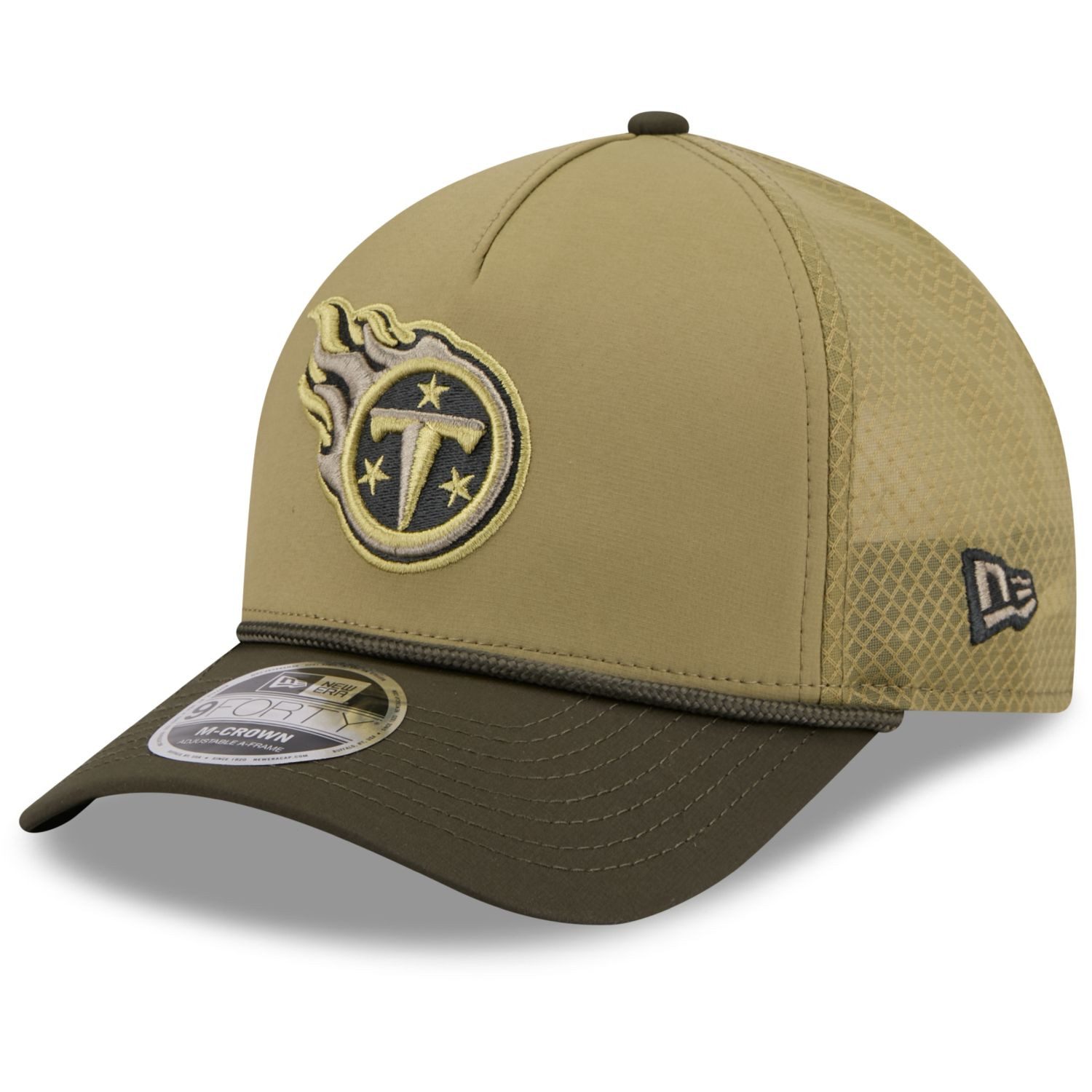 Trucker Cap 9Forty MCrown SALUTE Tennessee Titans