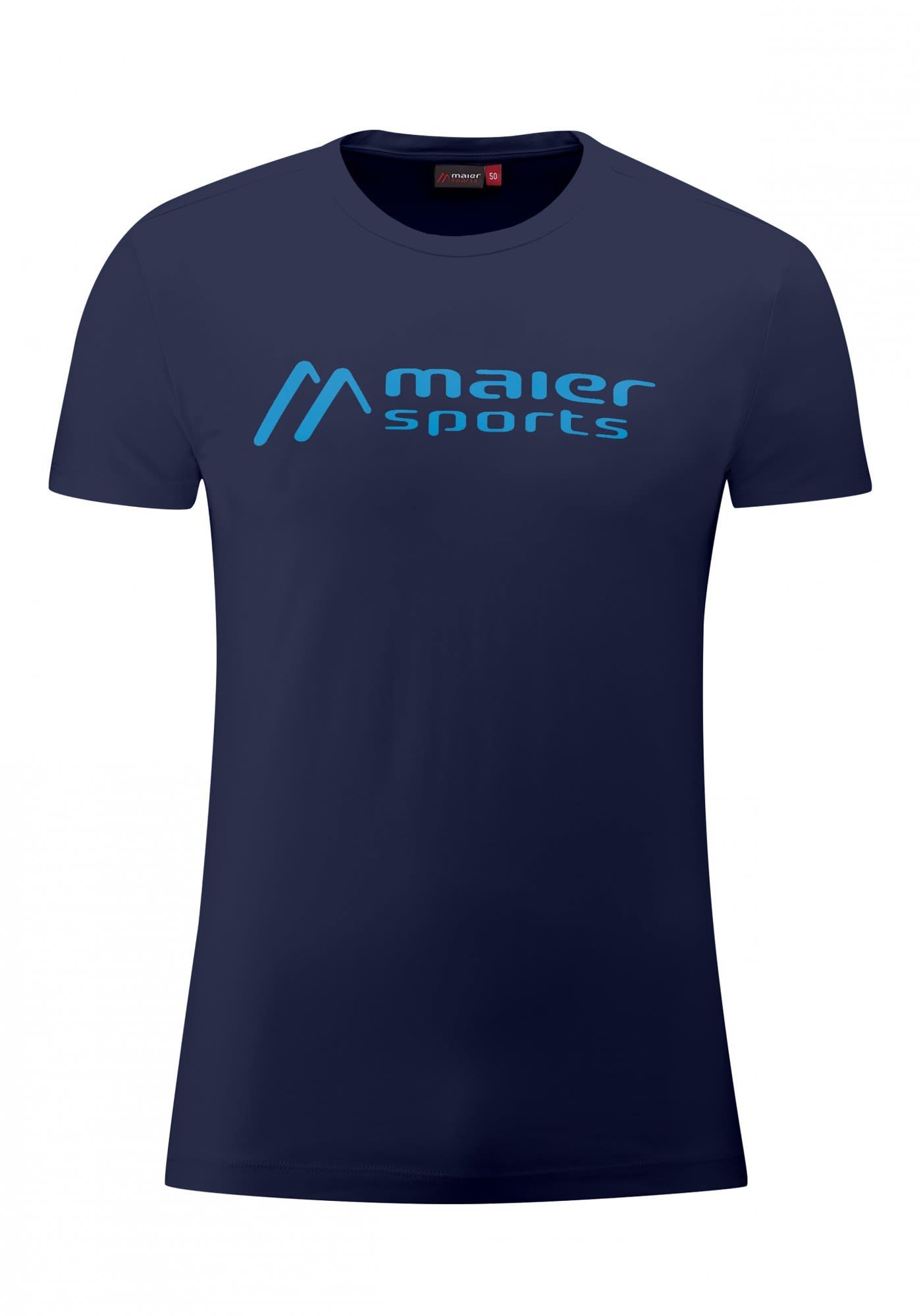 Maier Sports T-Shirt Maier Sports M Ms Tee Herren Kurzarm-Shirt