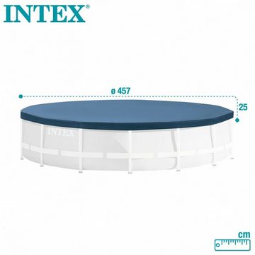 Intex Pool-Abdeckplane Intex Poolabdeckung 28032 457 x 25 x 457 cm