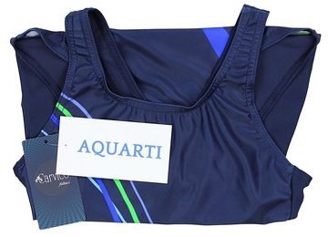 Aquarti Badeanzug Mädchen Badeanzug Chlorresistent Schwimmanzug Muscleback Wettkampf