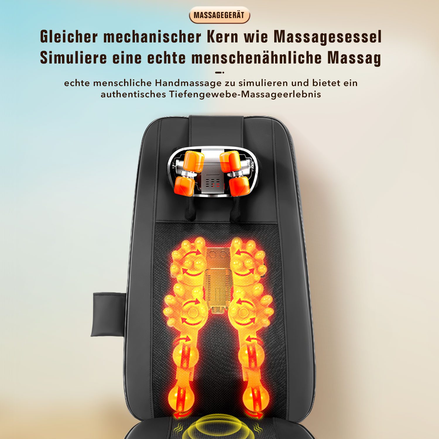 oyajia Massagesessel Massagesitzauflage mit Wärme mit günstig online kaufen