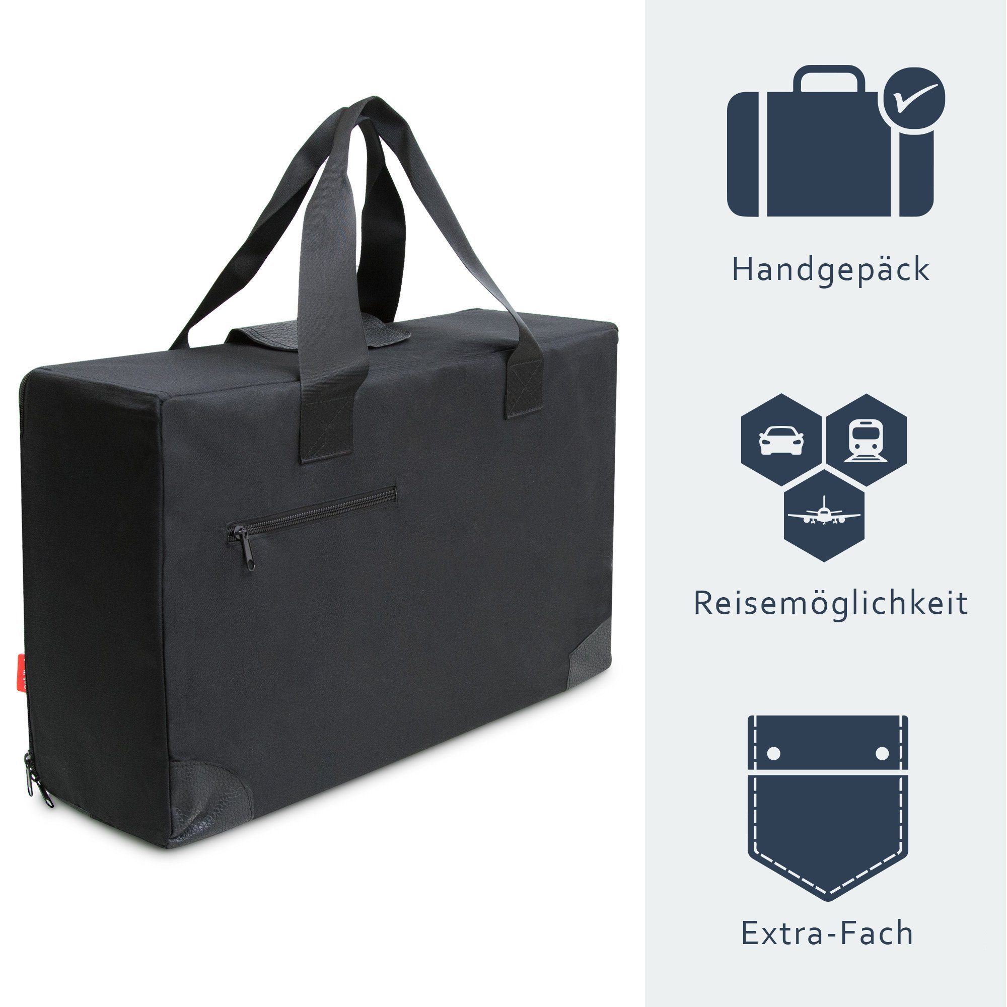 achilles Reisetasche On Board Faltbare Kurzreise-Tasche Handgepäck-Tasche (1) Reise-Gepäck