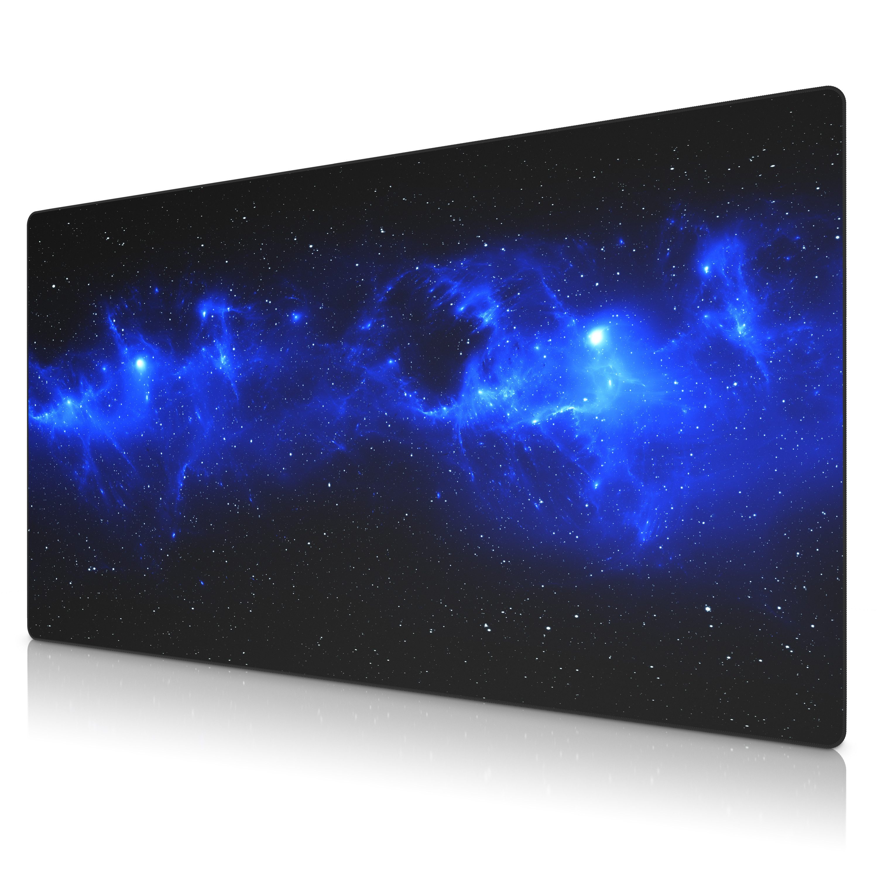 Titanwolf Gaming Mauspad XXXL Übergröße Mousepad 1600 x 800 x 3 mm, riesige Tischunterlage (1-St), abwaschbar, Gummiunterseite rutschfest, strapazierfähig, Space