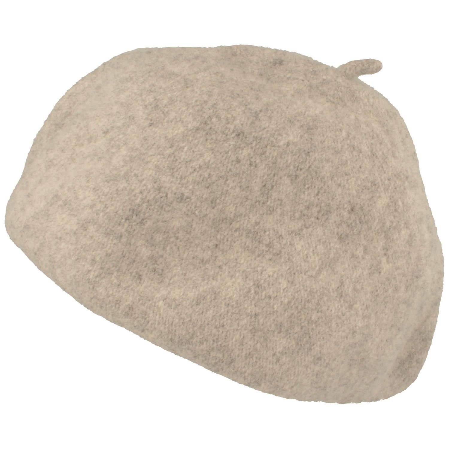 marmor Kopka Walkmütze aus Stegbaske meliert Wolle 100% Baskenmütze Long Beanie