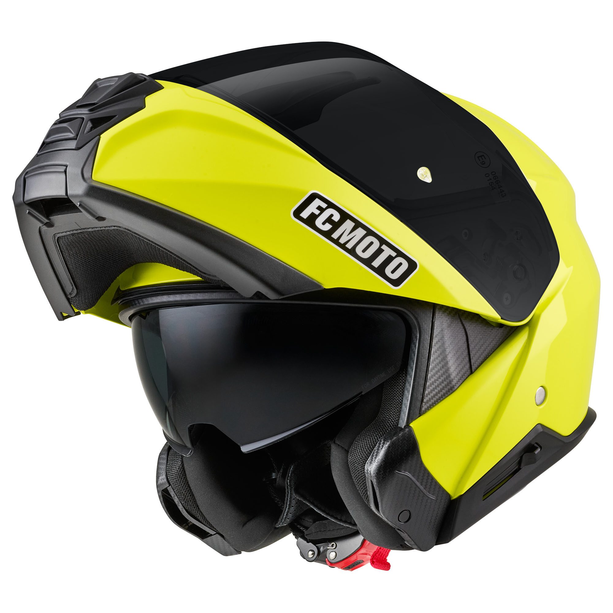 FC-Moto Motorradhelm G-362S Klapphelm, Vorbereitet Für Pinlockscheibe,herausnehmbares Innenfutter,integr