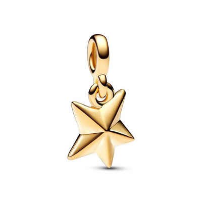 Pandora Charm-Einhänger PANDORA ME Mini-Dangle Stern für Damen, Emaille, vergoldet