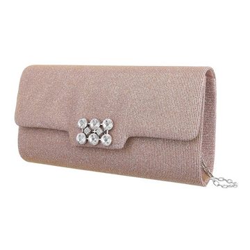 Ital-Design Clutch Kleine, Damentasche Abendtasche Schultertasche