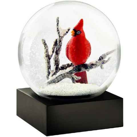 Cool Snow Globes Skulptur Schneekugel Cardinal Singing