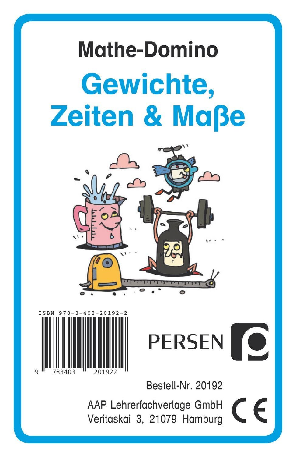Mathe-Domino: Gewichte, Zeiten & Maße / Josephine Finkenstein