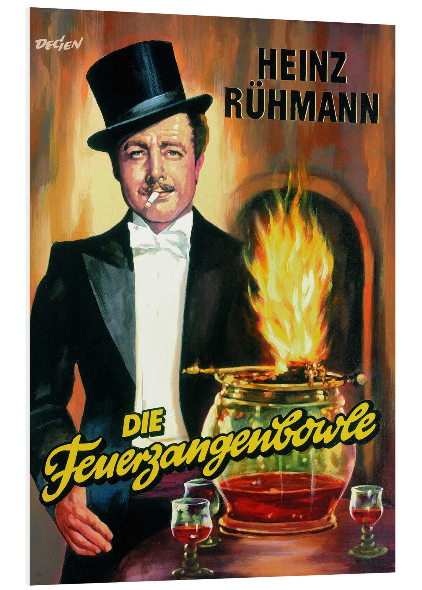 Posterlounge Wandbild Die Feuerzangenbowle, Vintage Entertainment günstig online kaufen