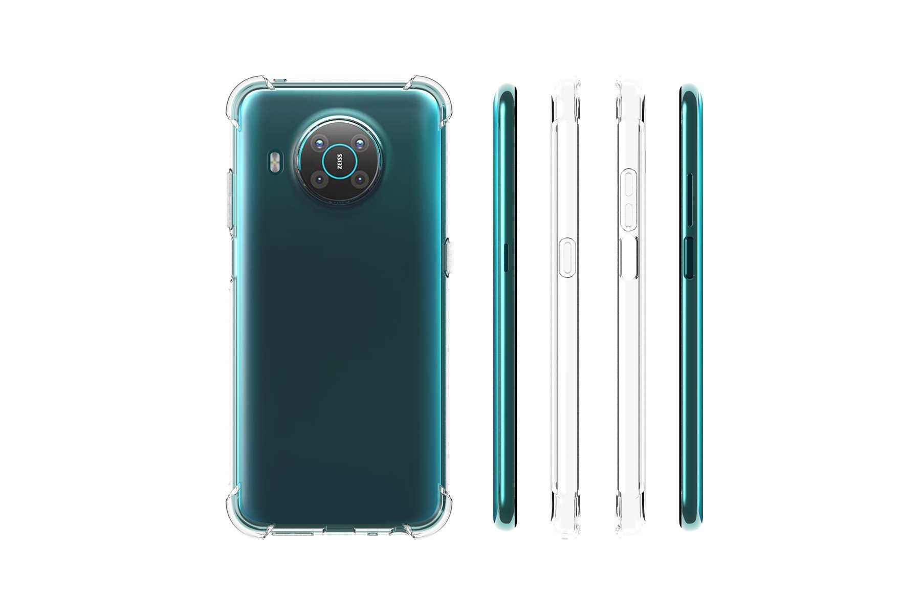 mtb more energy Smartphone-Hülle Clear Armor Case für Nokia X10, X20, Transparente TPU Schutzhülle Case Backcover mit Anti-Shock Verstärkung – Bild 2 von 5