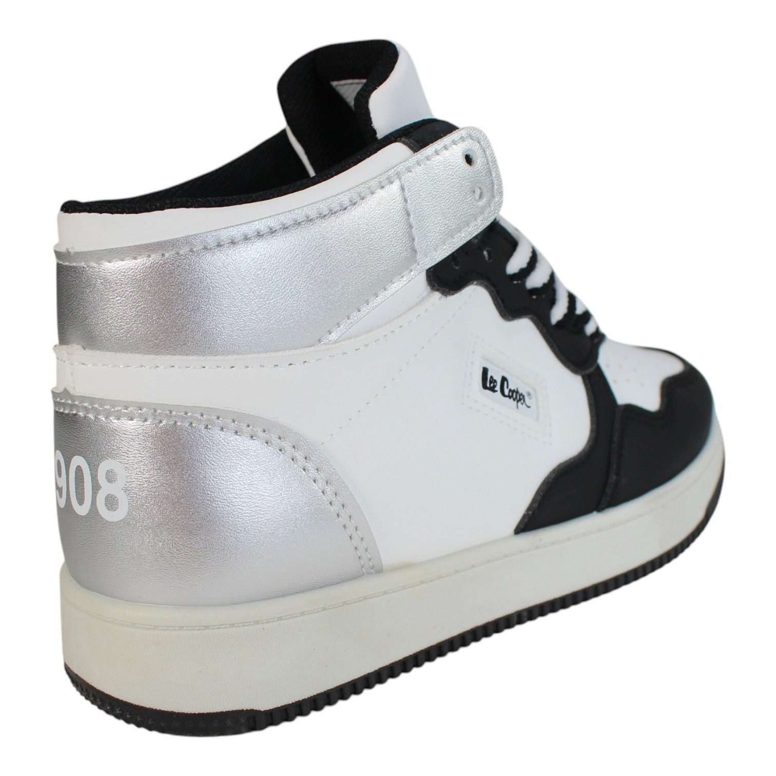 Lee Cooper Trendige Basketball Sneaker für Mädchen Jungen Kinder Gr. 35 bis 39 Basketballschuh BASKETBALL SCHUHE JUNGEN UND MÄDCHEN