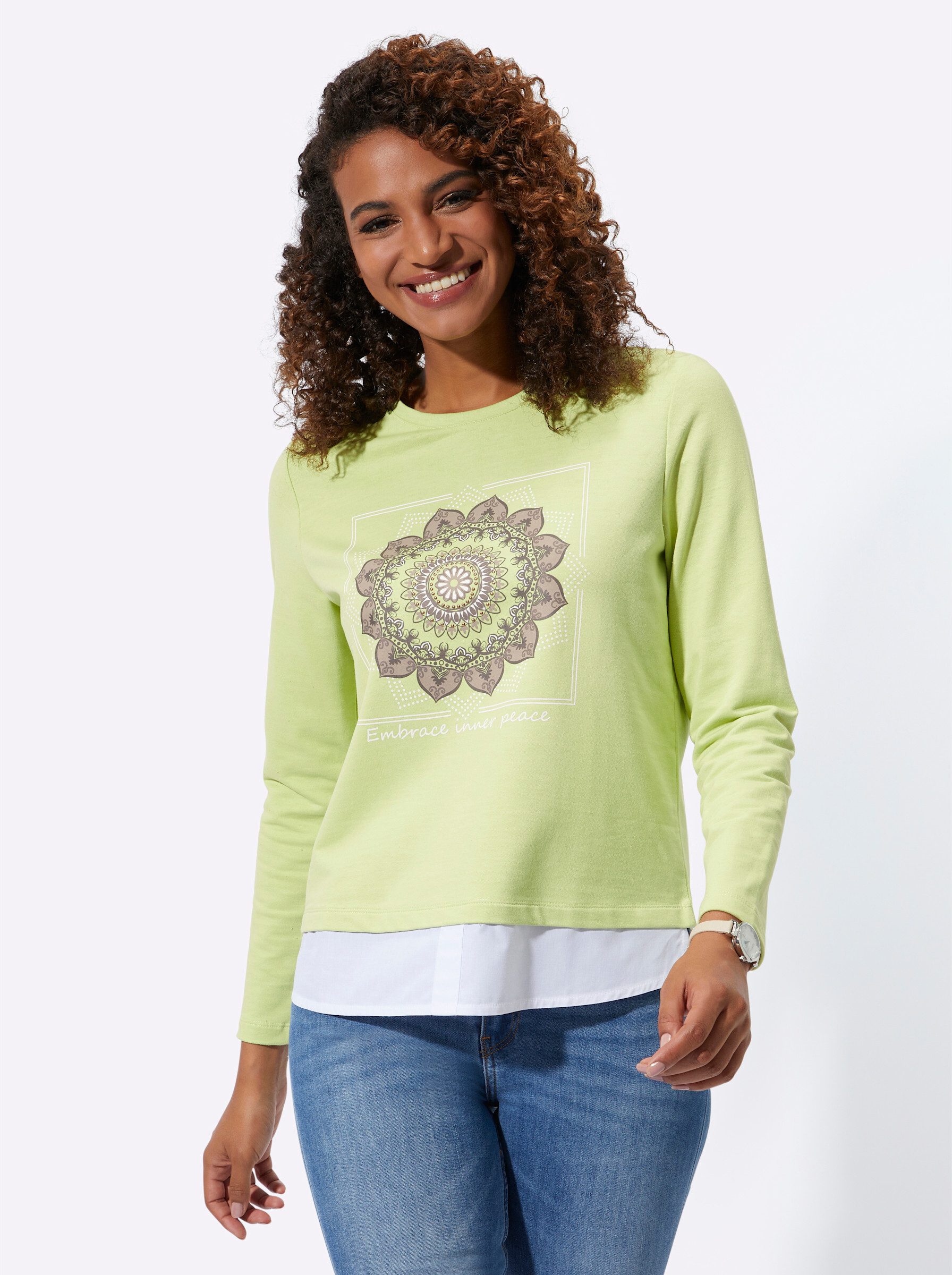 Witt Sweater 2-in-1-Langarmshirt . günstig online kaufen