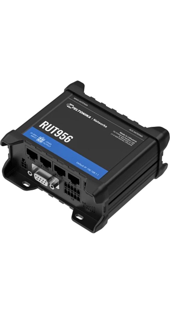 Teltonika RUT956 Industrieller Mobilfunk Router 4G/LTE WLAN-Repeater