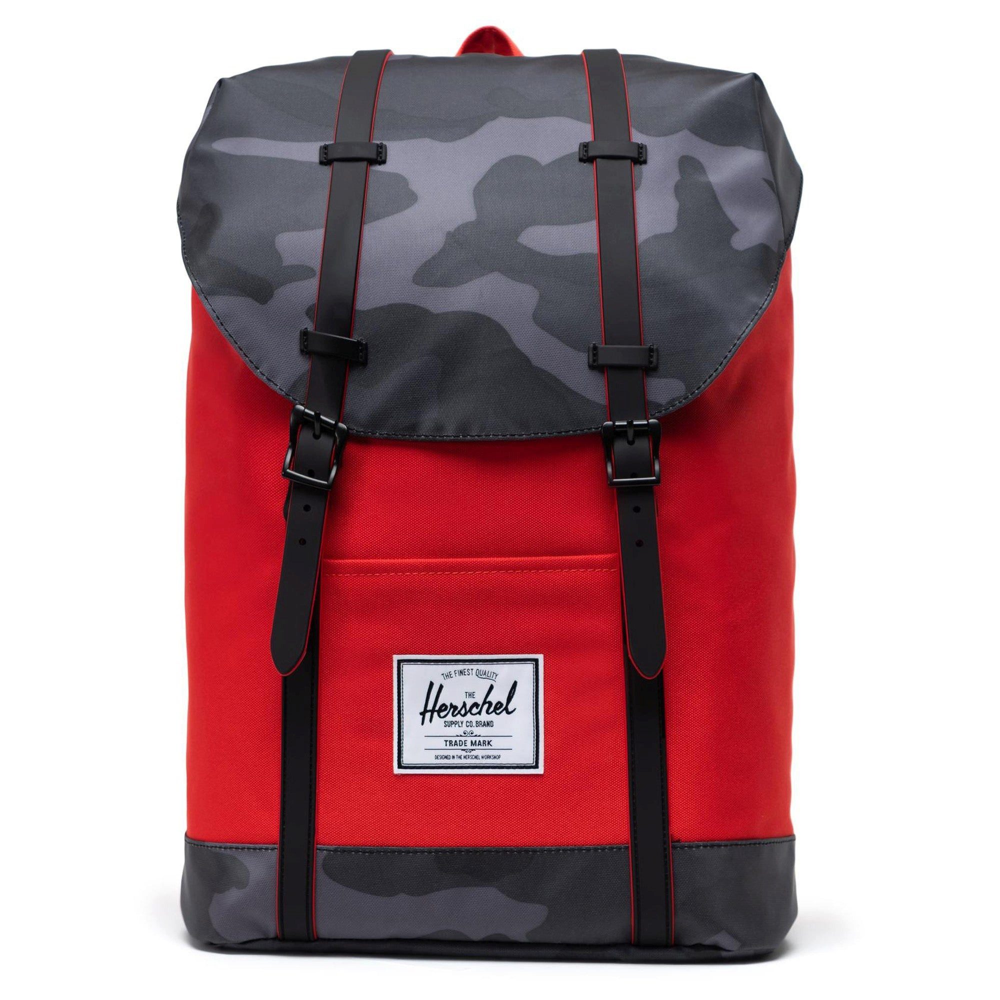 Herschel Schulrucksack Retreat 19.5 - Rucksack 15" 43 cm (fiery red night camo)
