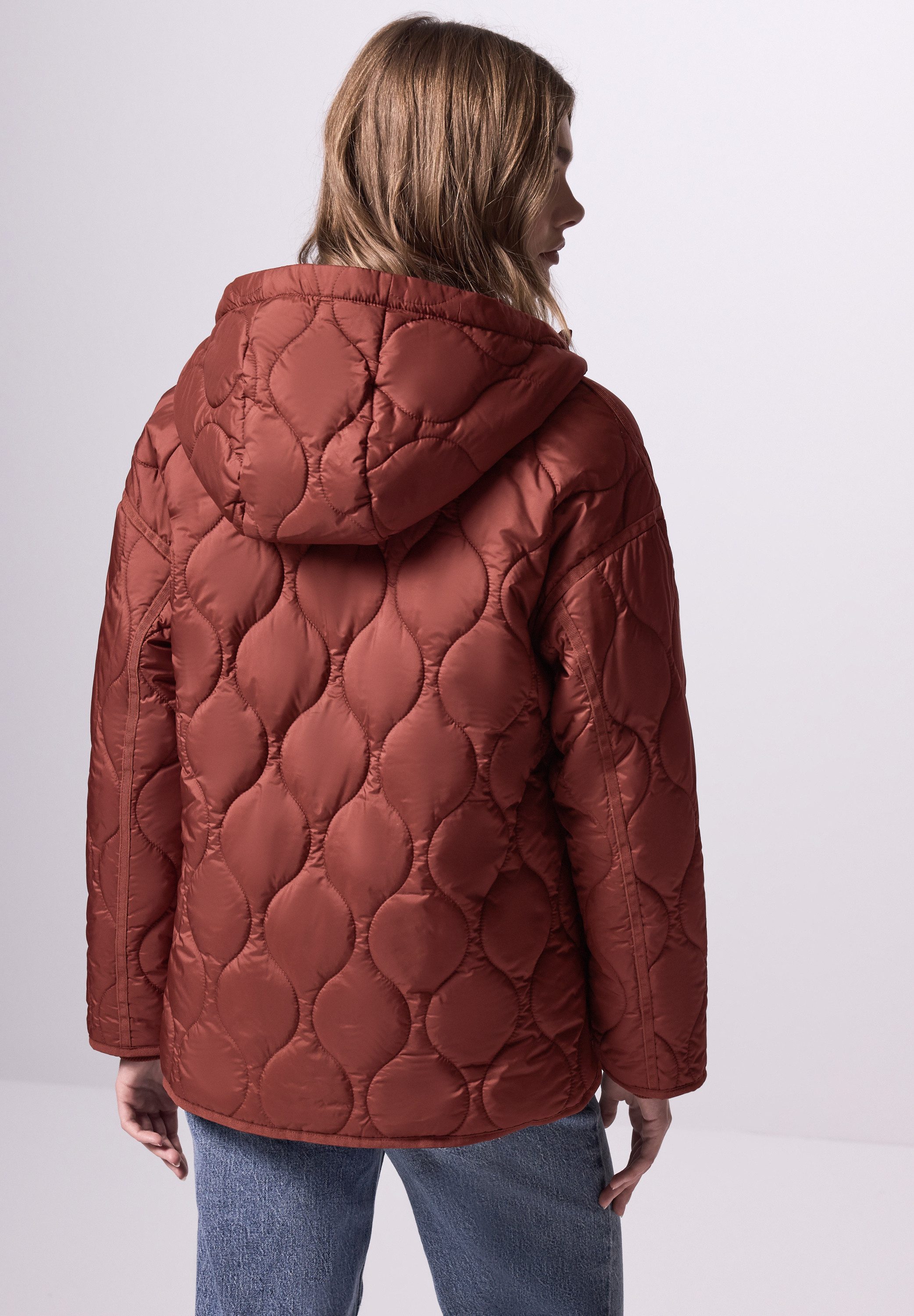 STREET ONE STUDIO Steppjacke mit Kapuze günstig online kaufen