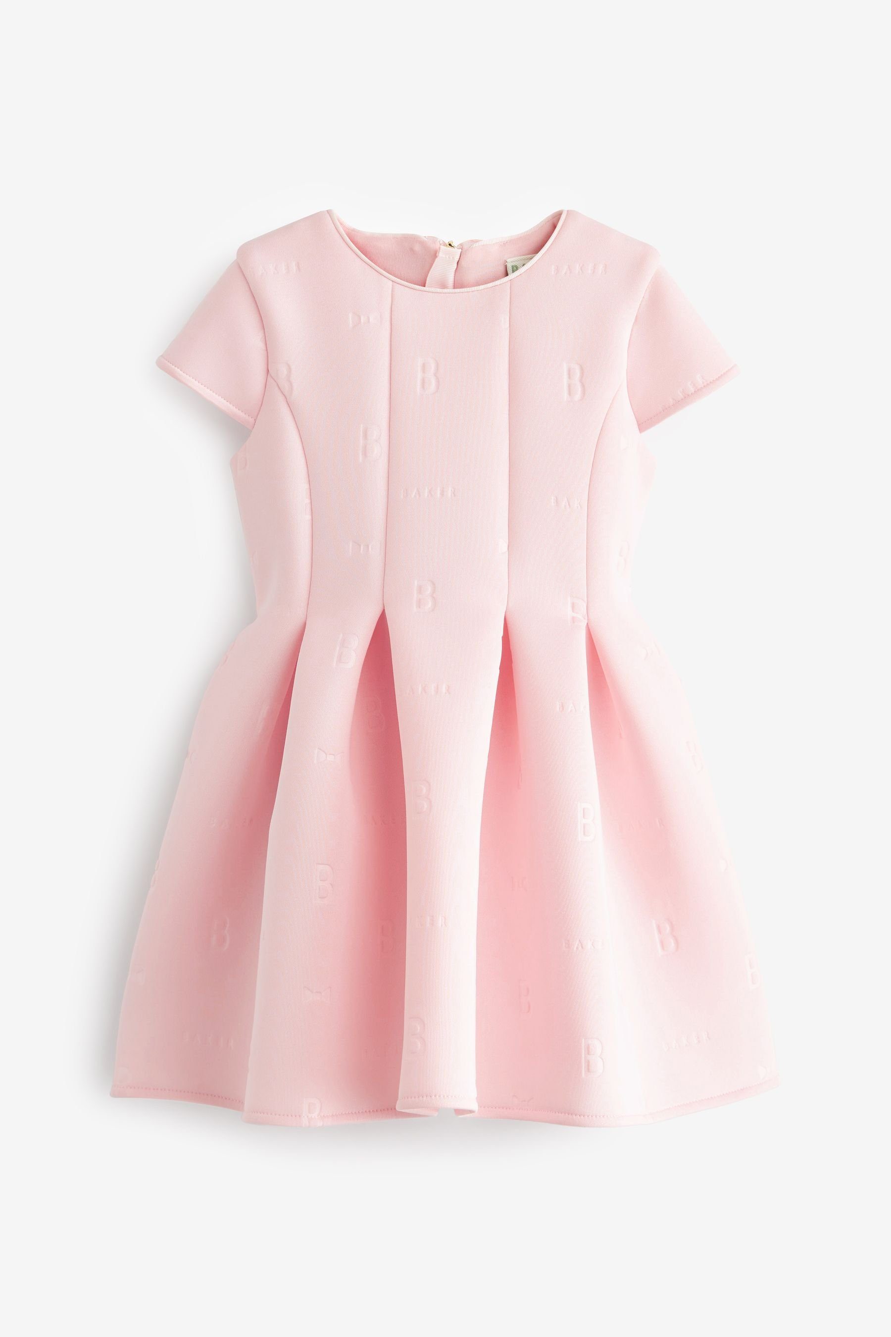 by Ted mit Baker Baker Baker Baker Jerseykleid Neoprenkleid Bahnendesign by (1-tlg) Pink Ted