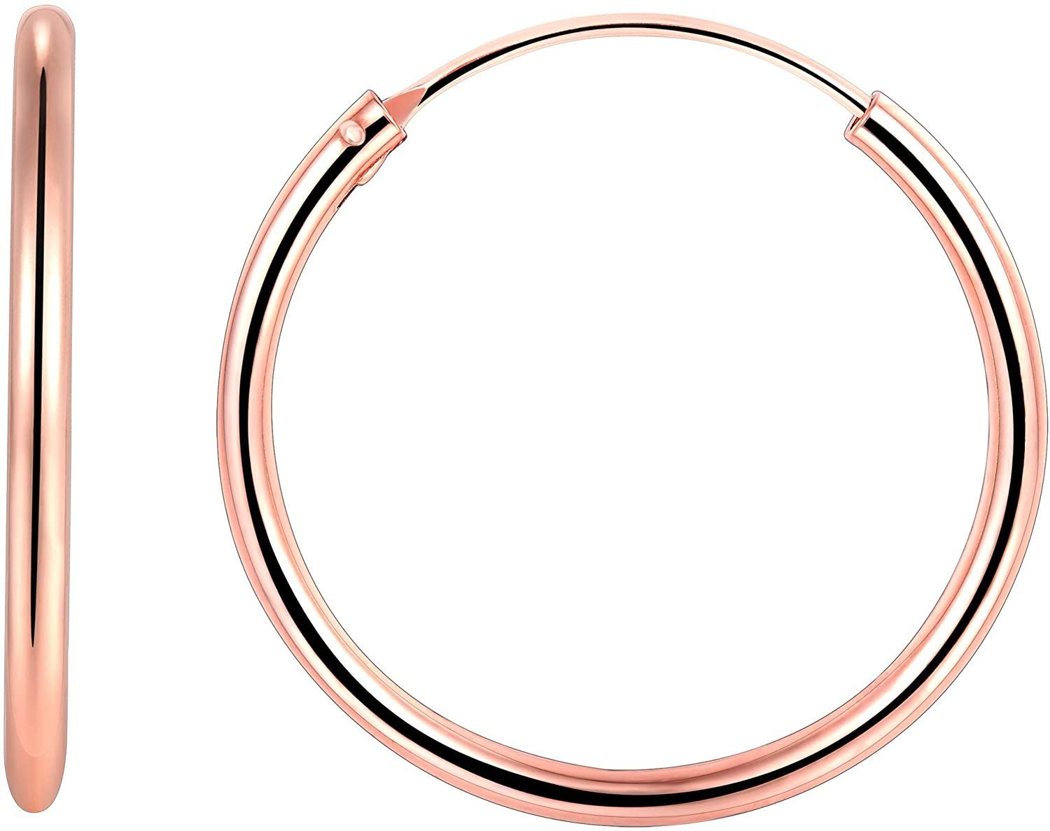 Karisma Paar Creolen Paar Klassisch Damen Creolen 925 Sterling Silber Stärk günstig online kaufen