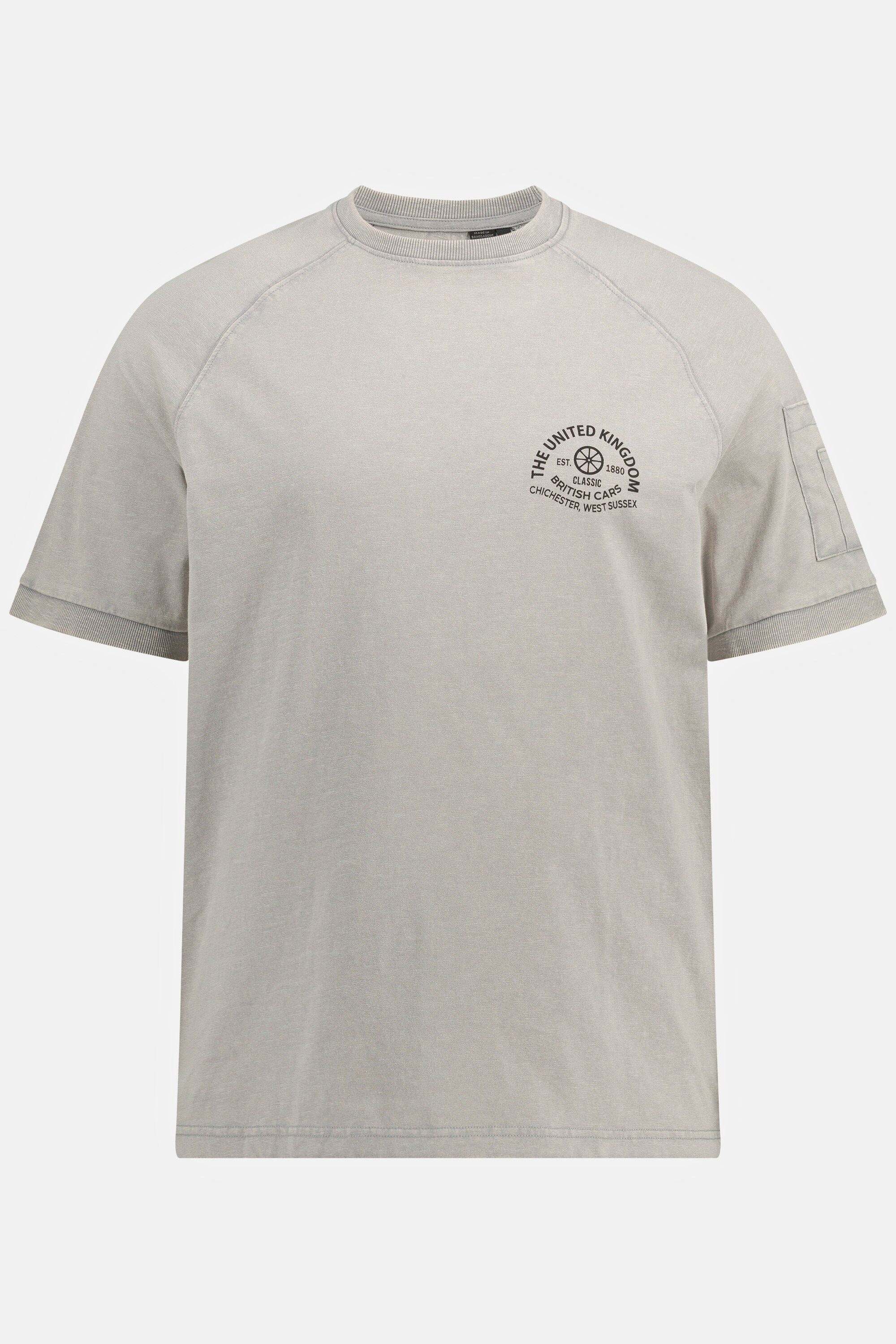 acid T-Shirt Rundhals T-Shirt Halbarm JP1880 washed